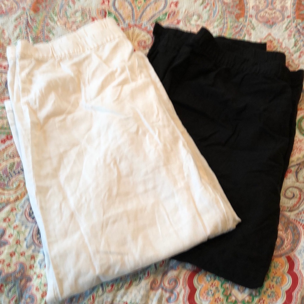 Both included! Old Navy linen blend pants XLTall!
